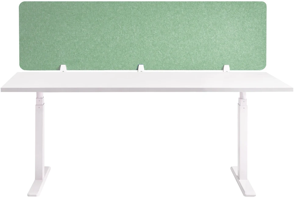 Beliani Rašomojo stalo pertvara SPLIT 180 x 50 cm žalia