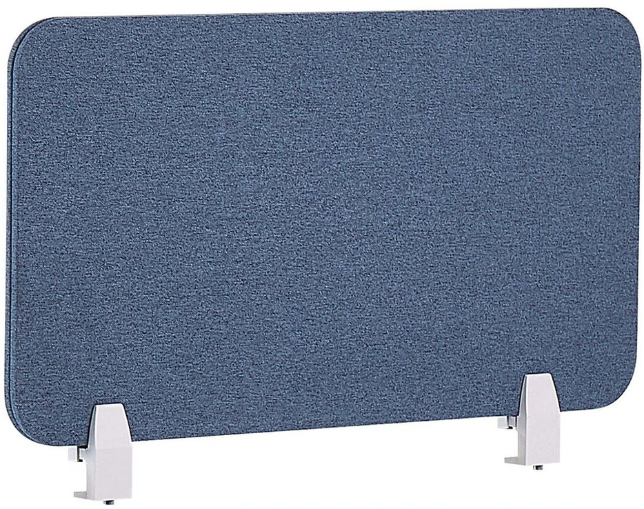 Beliani Rašomojo stalo pertvara WALLY 72 x 40 cm, mėlyna
