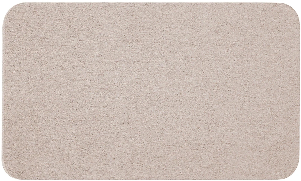 Beliani Rašomojo stalo pertvara WALLY 80 x 40 cm, smėlio spalvos