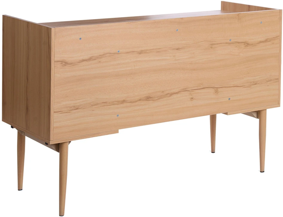 Beliani RATANA rašomasis stalas, 130 × 50 cm, šviesiai rudas