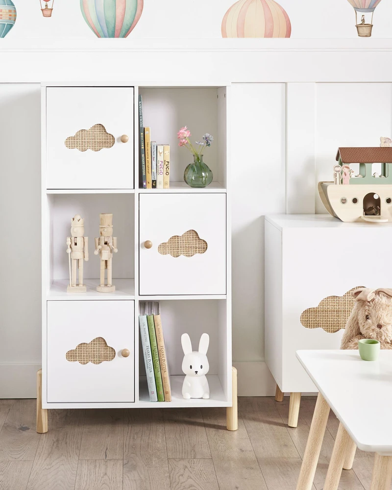 Beliani Rėmas CLOUDY 111 cm baltas