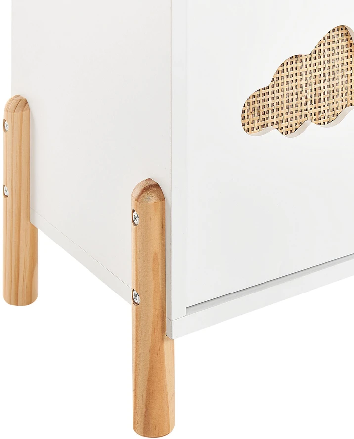 Beliani Rėmas CLOUDY 111 cm baltas