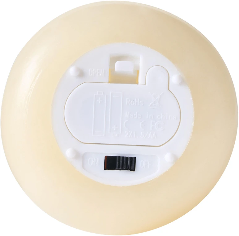 Beliani Rinkinys iš 3 vnt. LED žvakių ETERNIS 5/8/11 cm, kreminė balta