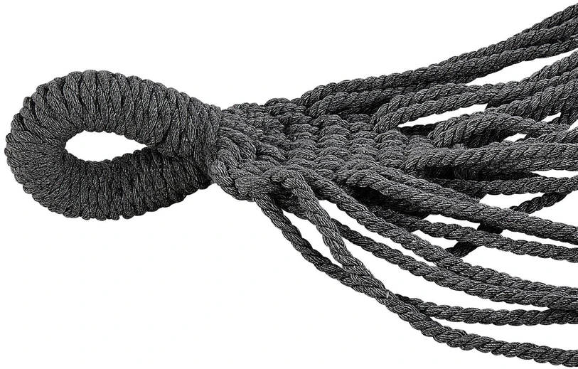 Beliani Sodo hamakas ROCCA, 150 kg, 290 x 150cm, pilkas
