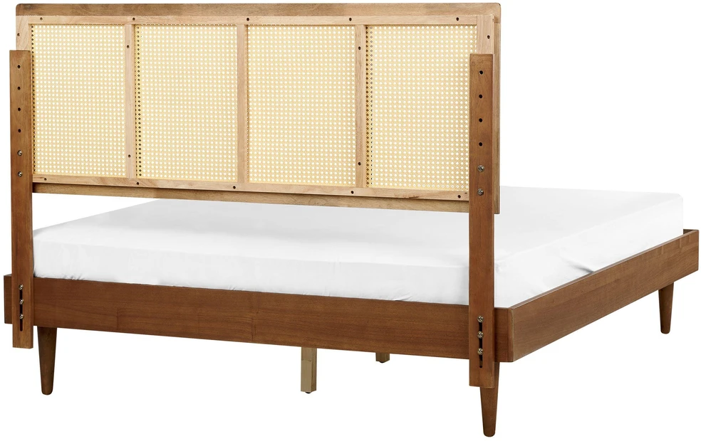 Beliani Rotango lova AURAY 160 x 200 cm, ruda