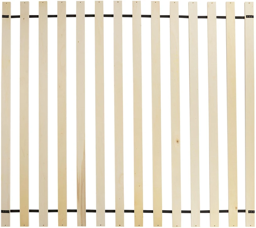 Beliani Rotango lova BOUSSICOURT 160 x 200 cm šviesiai ruda