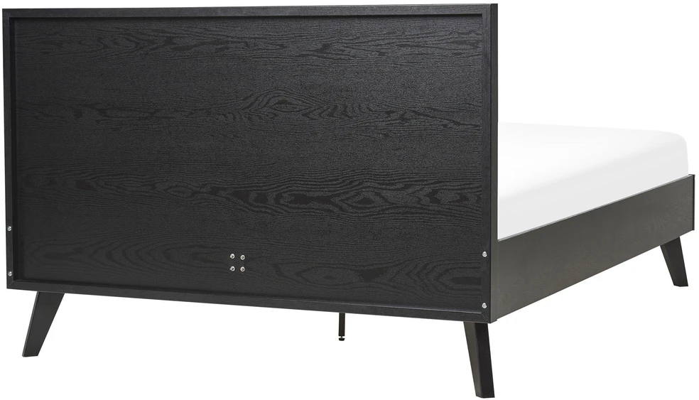 Beliani Rotango lova MONPAZIER 140 x 200 cm juoda