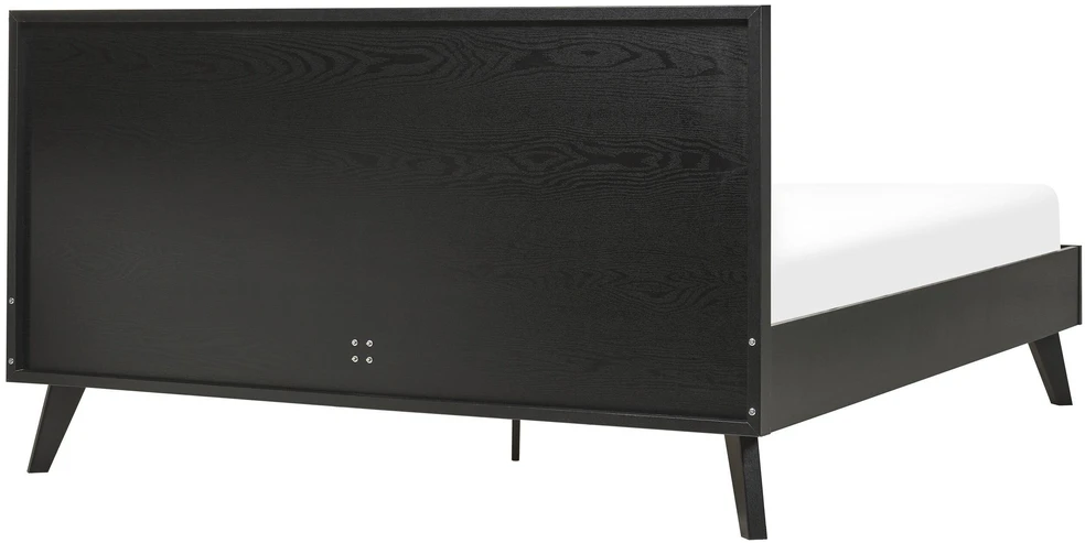 Beliani Rotango lova MONPAZIER 160 x 200 cm juoda