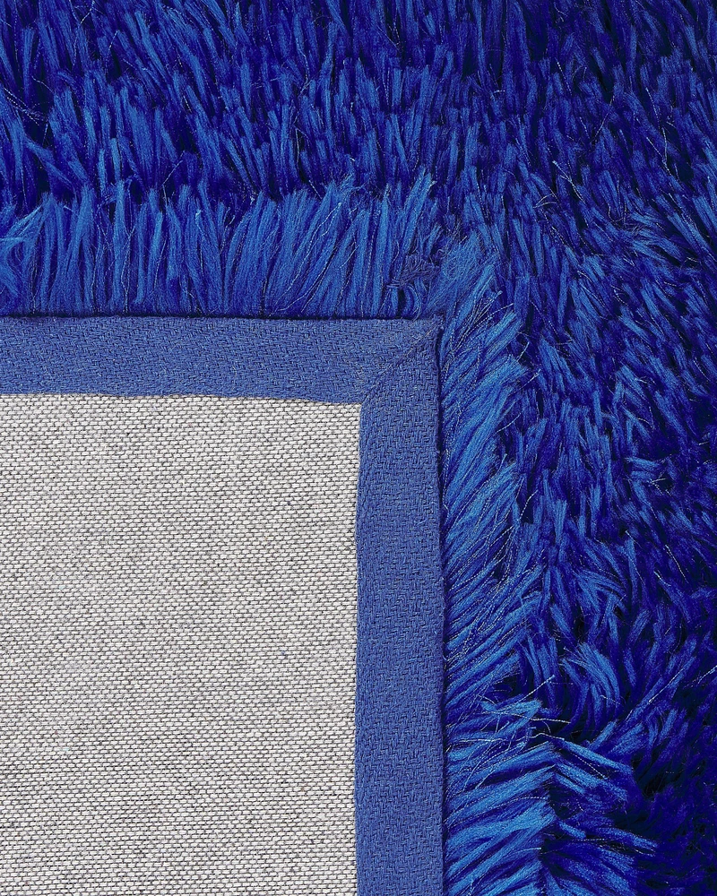 Beliani Šaggy kilimas CIDE mėlynas 80 x 150 cm