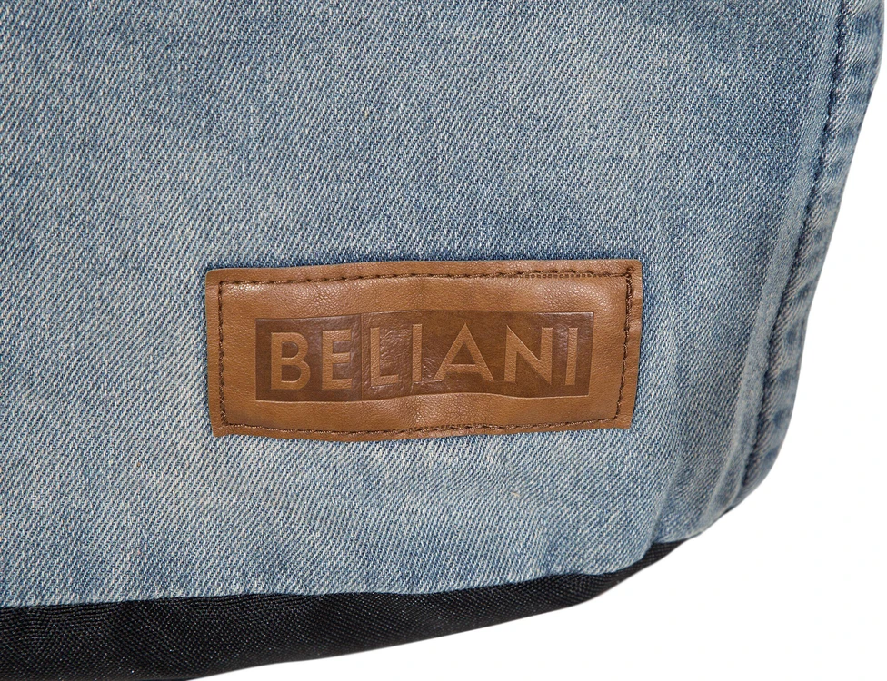 Beliani Sėdmaišis 200 L DROP 63 cm 75 cm žydras