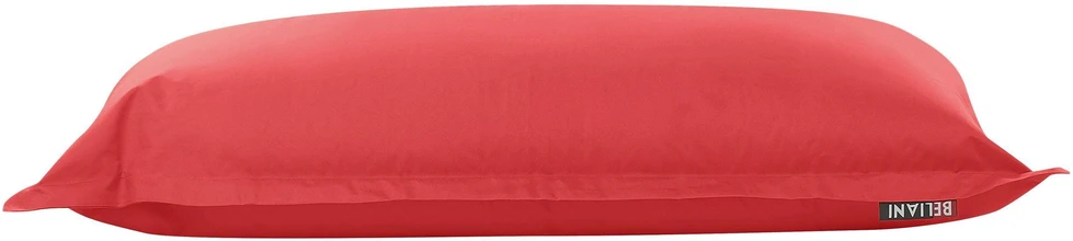 Beliani Sėdmaišis 300 L FUZZY 140 cm 180 cm raudonas