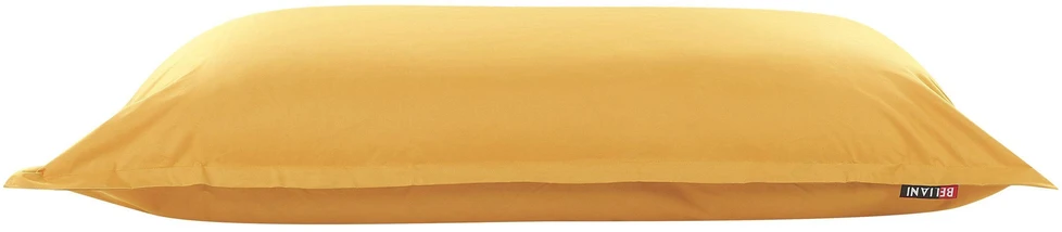 Beliani Sėdmaišis 600 L FUZZY 180 cm 230 cm Geltonas