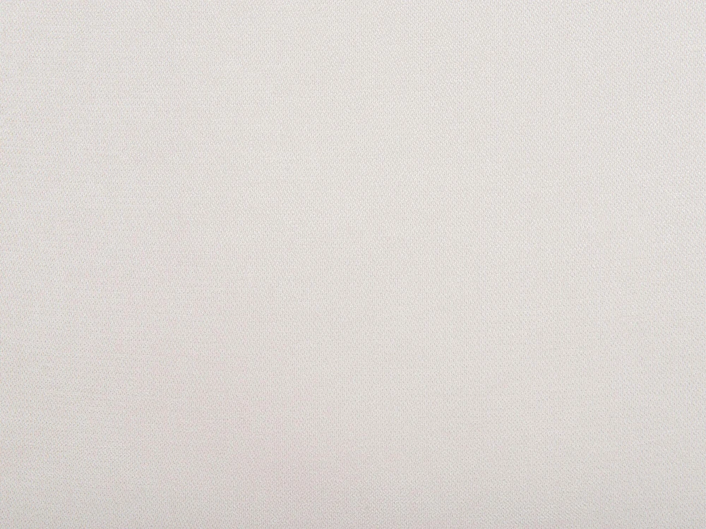 Beliani Šenilinė lova MELLE 140 x 200 cm šviesiai smėlio spalvos