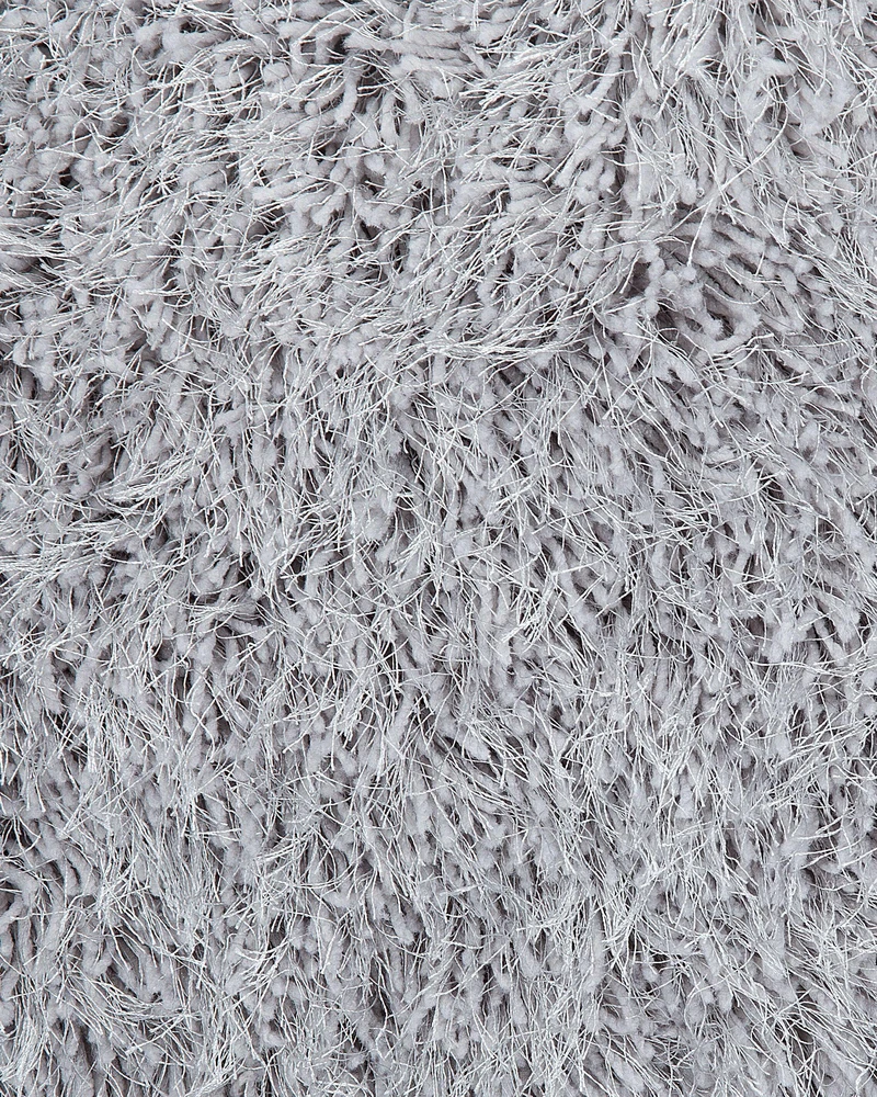 Beliani Šerpetotas kilimas CIDE šviesiai pilkas 80 x 150 cm