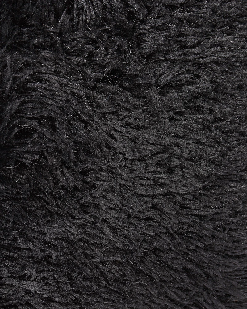 Beliani Shaggy kilimas CIDE juodas 80 x 150 cm