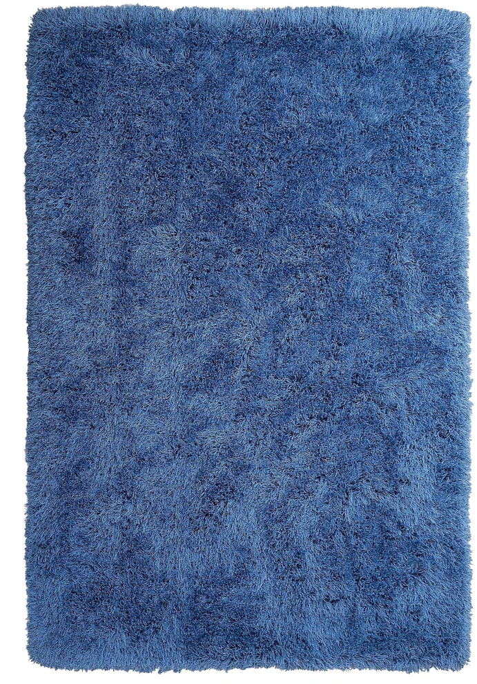 Beliani Shaggy kilimas CIDE mėlynas 140 x 200 cm