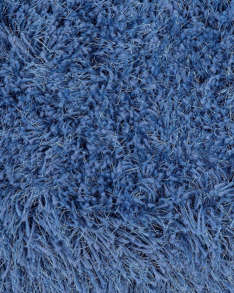 Beliani Shaggy kilimas CIDE mėlynas 140 x 200 cm