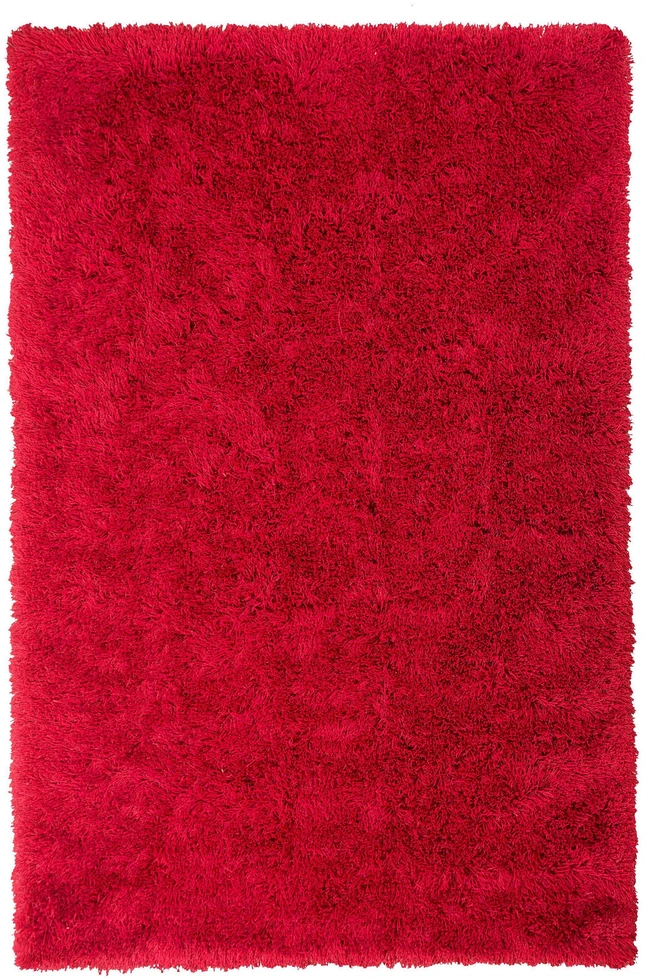 Beliani Shaggy kilimas CIDE raudonos spalvos 140 x 200 cm