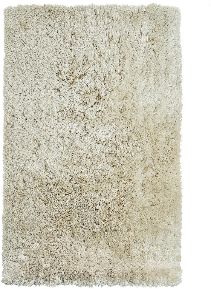 Beliani Shaggy kilimas CIDE, smėlio spalvos, 140 x 200 cm