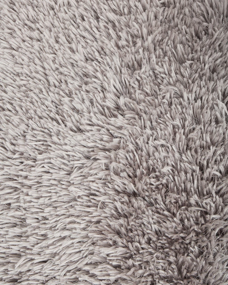Beliani Shaggy kilimas CIDE šviesiai pilkas 200 x 300 cm