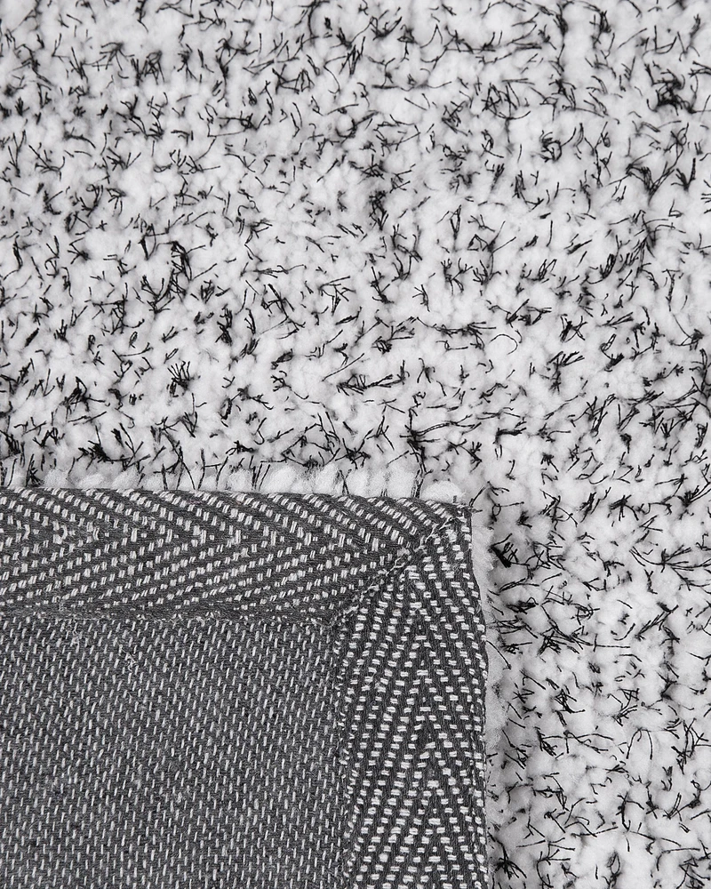 Beliani Shaggy kilimas DEMRE pilkas 200 x 300 cm