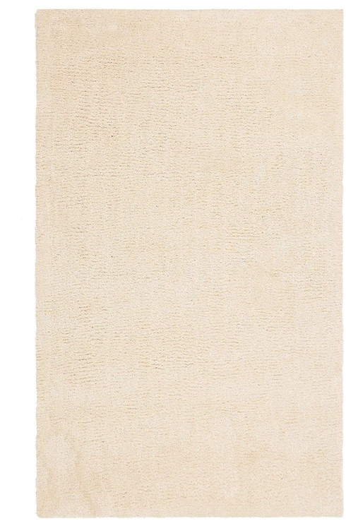 Beliani Shaggy kilimas DEMRE smėlio spalvos 160 x 230 cm