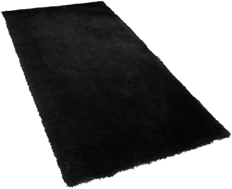 Beliani Shaggy kilimas EVREN juodas 80 x 150 cm