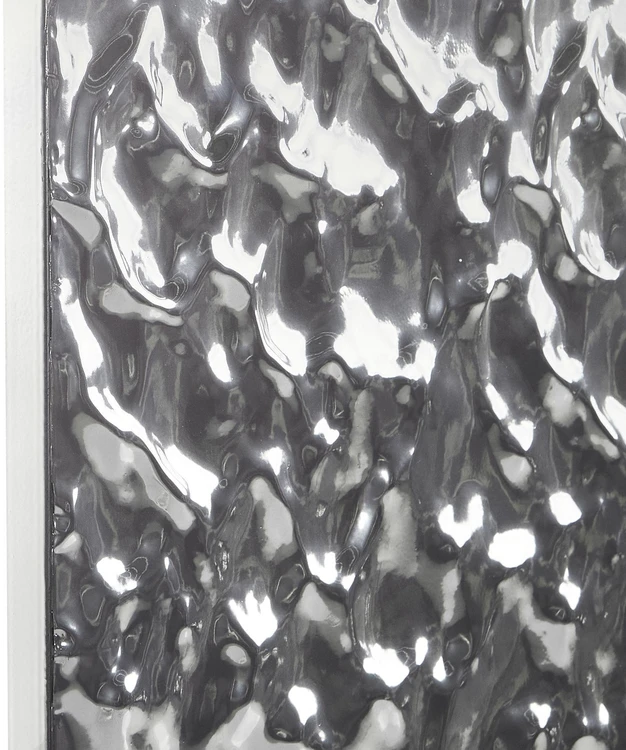 Beliani Sieninė dekoracija COIMBRA 79 cm metalinė, sidabrinė