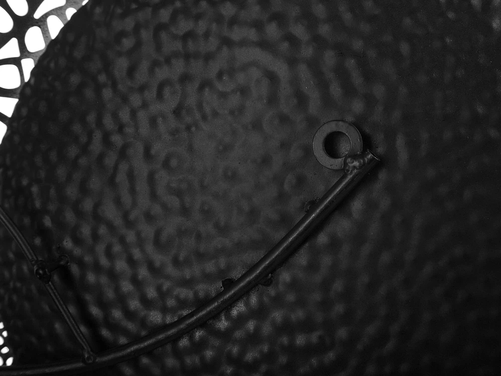 Beliani Sieninė dekoracija RHODIUM metalinė 40 cm spalvota