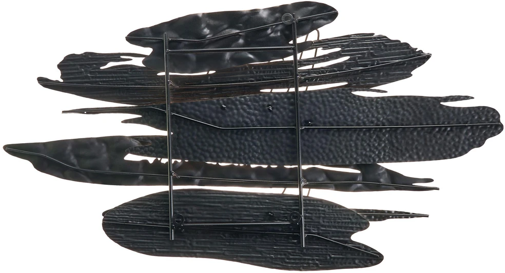 Beliani Sieninis dekoras LAHEEN metalinis 46 cm spalvotas