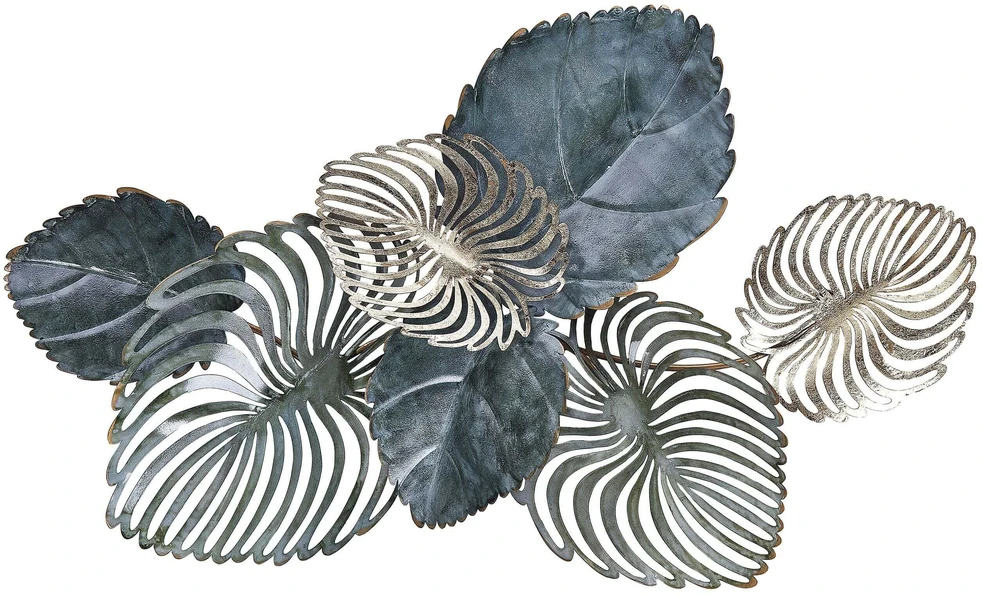 Beliani Sieninis dekoras MAGNESIUM lapas, 55 cm, auksinis