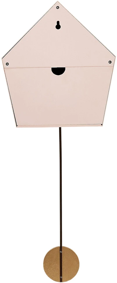 Beliani Sieninis laikrodis ARBAZ 24 cm Rožinis