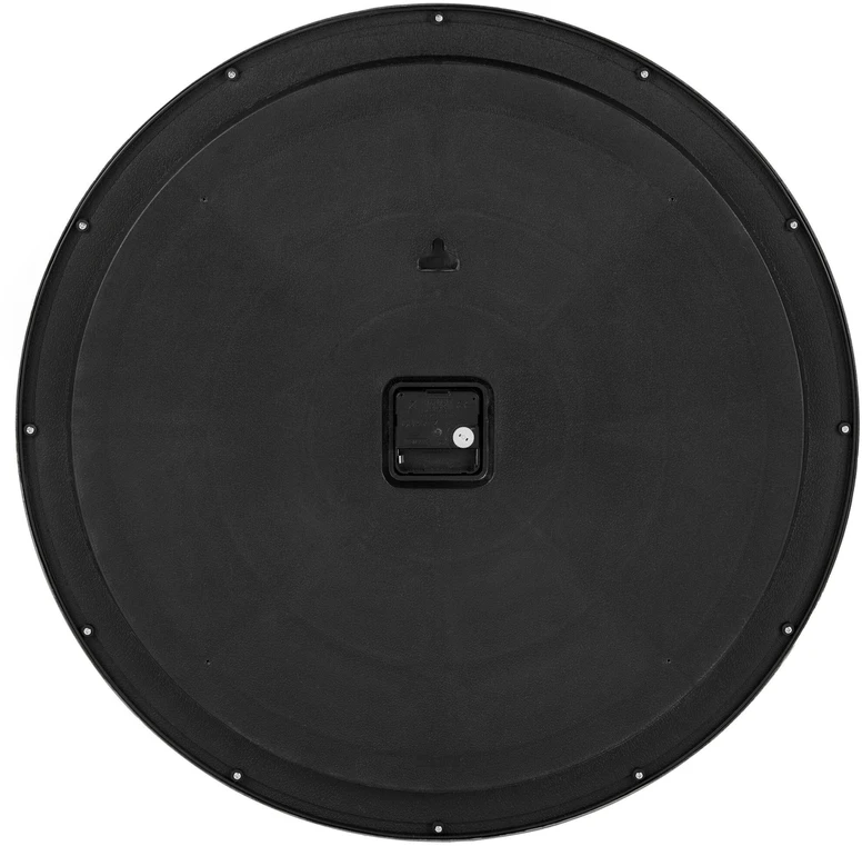 Beliani Sieninis laikrodis RUGLES, 56 cm, juodas