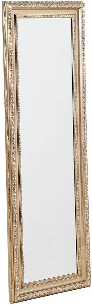 Beliani Sieninis veidrodis AURILLAC 51 cm 141 cm auksinis