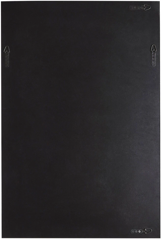 Beliani Sieninis veidrodis AVRILLE 60 cm 90 cm sidabrinės spalvos