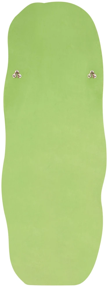 Beliani Sieninis veidrodis BEAUNE, 56 × 160 cm, žalias veliūras