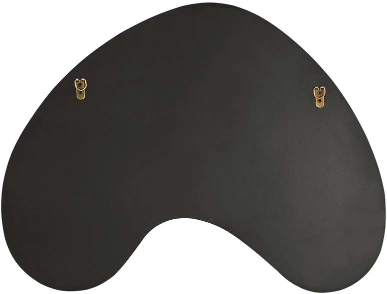 Beliani Sieninis veidrodis BOUVRON 80 cm 60 cm spalvotas