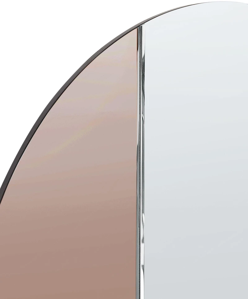 Beliani Sieninis veidrodis CHARRON 80 cm, rožinio aukso spalvos