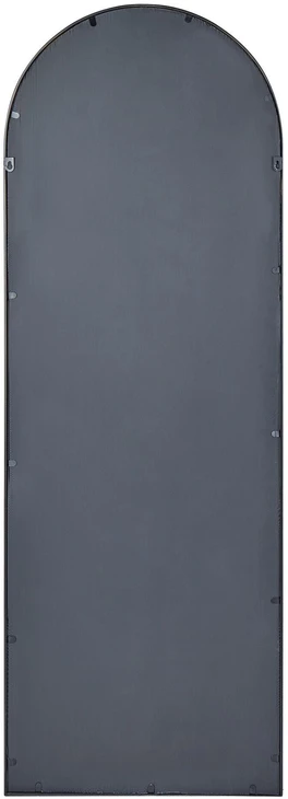 Beliani Sieninis veidrodis CROSSES 60 cm 170 cm metalinis juodas