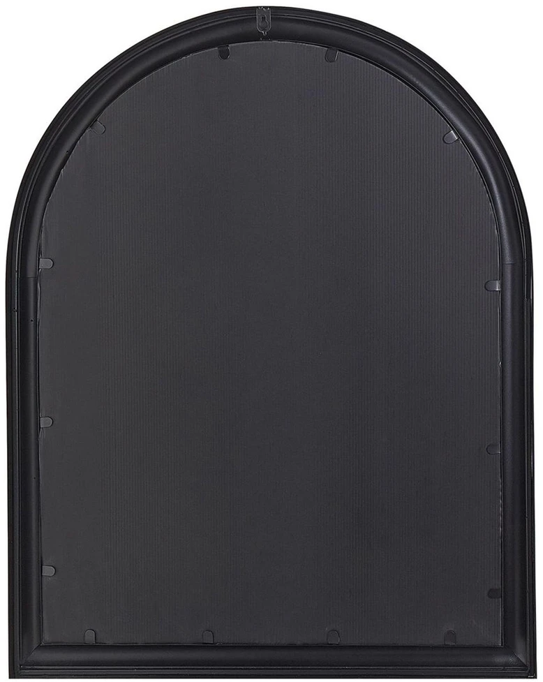 Beliani Sieninis veidrodis EMBRY 69 cm 89 cm Metalinis Juodas