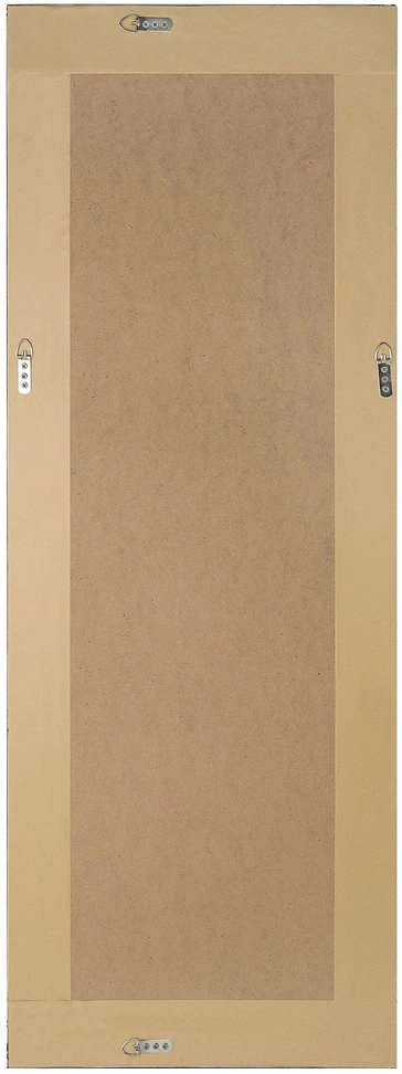 Beliani Sieninis veidrodis FOUGERES 50x130 cm, juodas