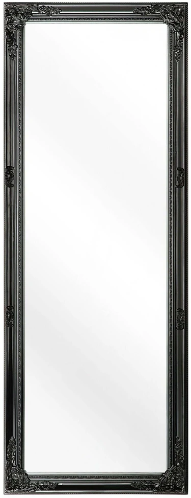 Beliani Sieninis veidrodis FOUGERES 50x130 cm, juodas