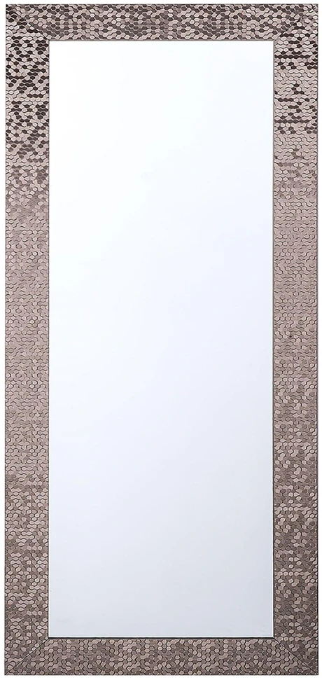 Beliani Sieninis veidrodis MARANS, 50 × 130 cm, rudas
