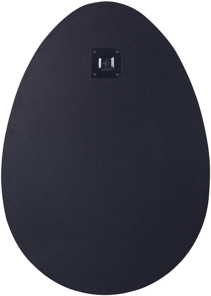 Beliani Sieninis veidrodis MONTRESOR 50 cm 70 cm Sidabrinis