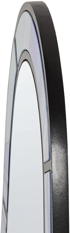 Beliani Sieninis veidrodis MONTSEC 49 cm 83 cm violetinis