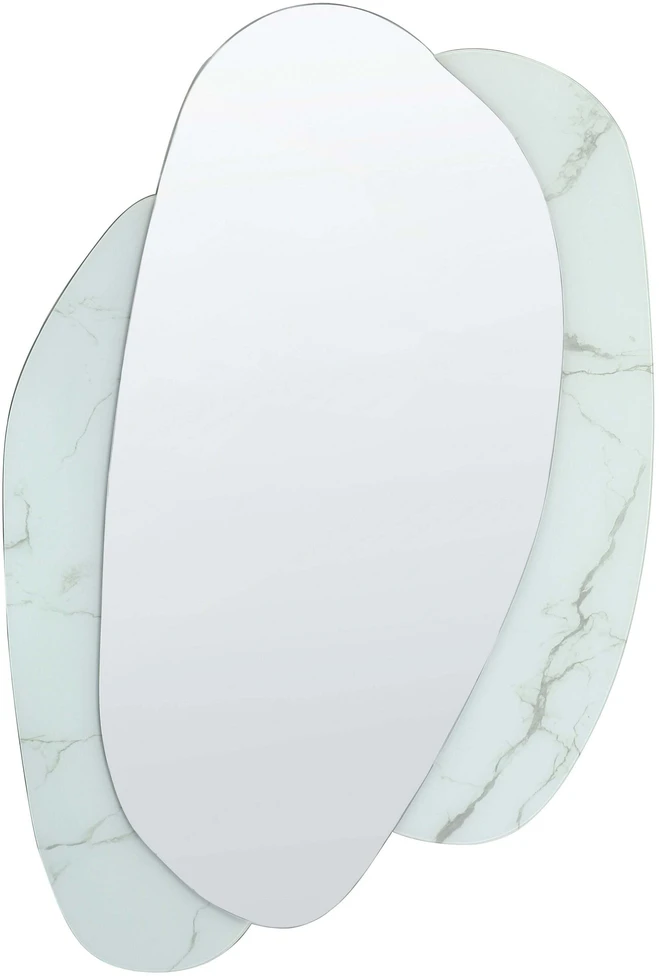 Beliani Sieninis veidrodis PANNES 80 cm 117 cm