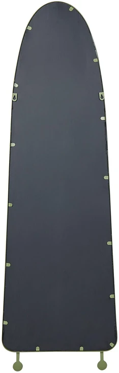 Beliani Sieninis veidrodis PARNAY 45 cm 146 cm Metallinis Alyvuogių spalvos