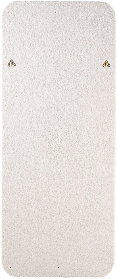 Beliani Sieninis veidrodis QUIMPER 70 × 170 cm, balkšvas