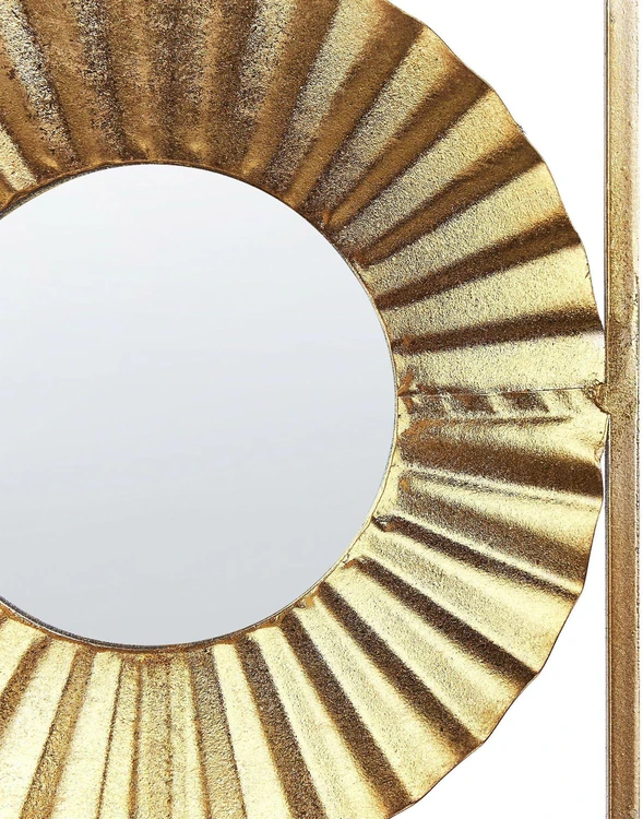 Beliani Sienos dekoracija MAICOBA metalinė 90 cm auksinė