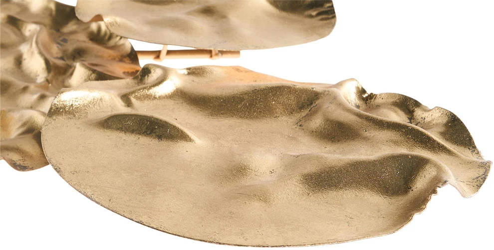 Beliani Sienų dekoracija CALRY metalinė 43 cm auksinė